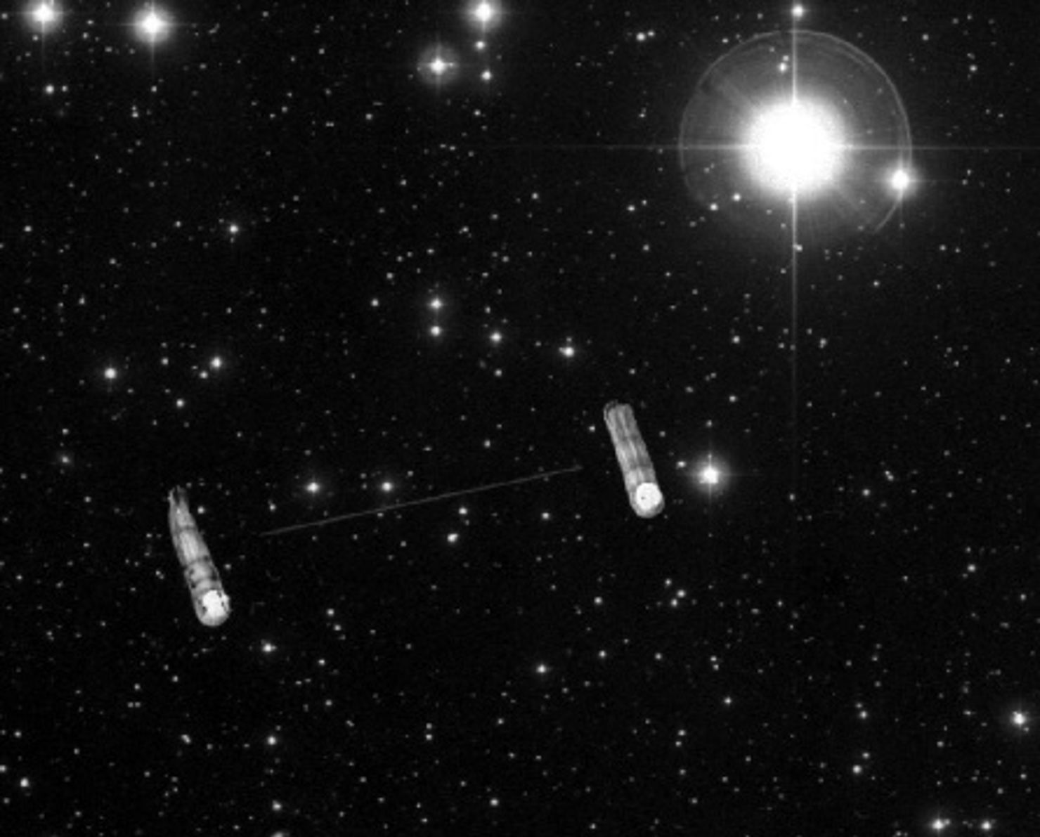 Här är en bild på asteroiden Tjelvar (137052) som Claes-Ingvar själv har upptäckt.