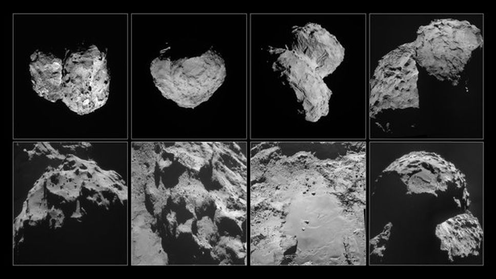 Kometen Churyumov-Gerasimenko är inte delvis ihålig som man tidigare trott.