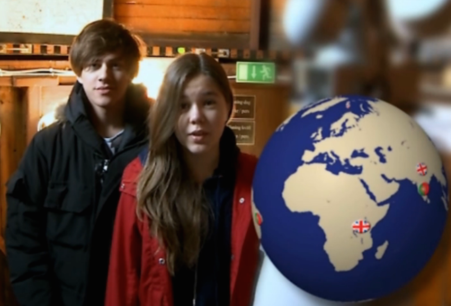 Ur filmen Människan och rymden