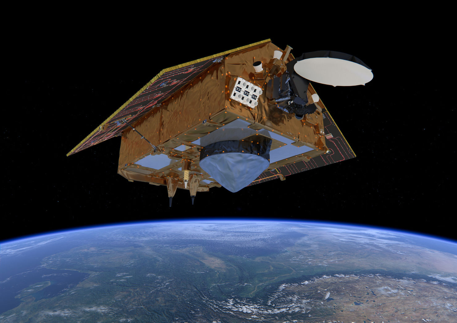 Illustration av Sentinel-6
