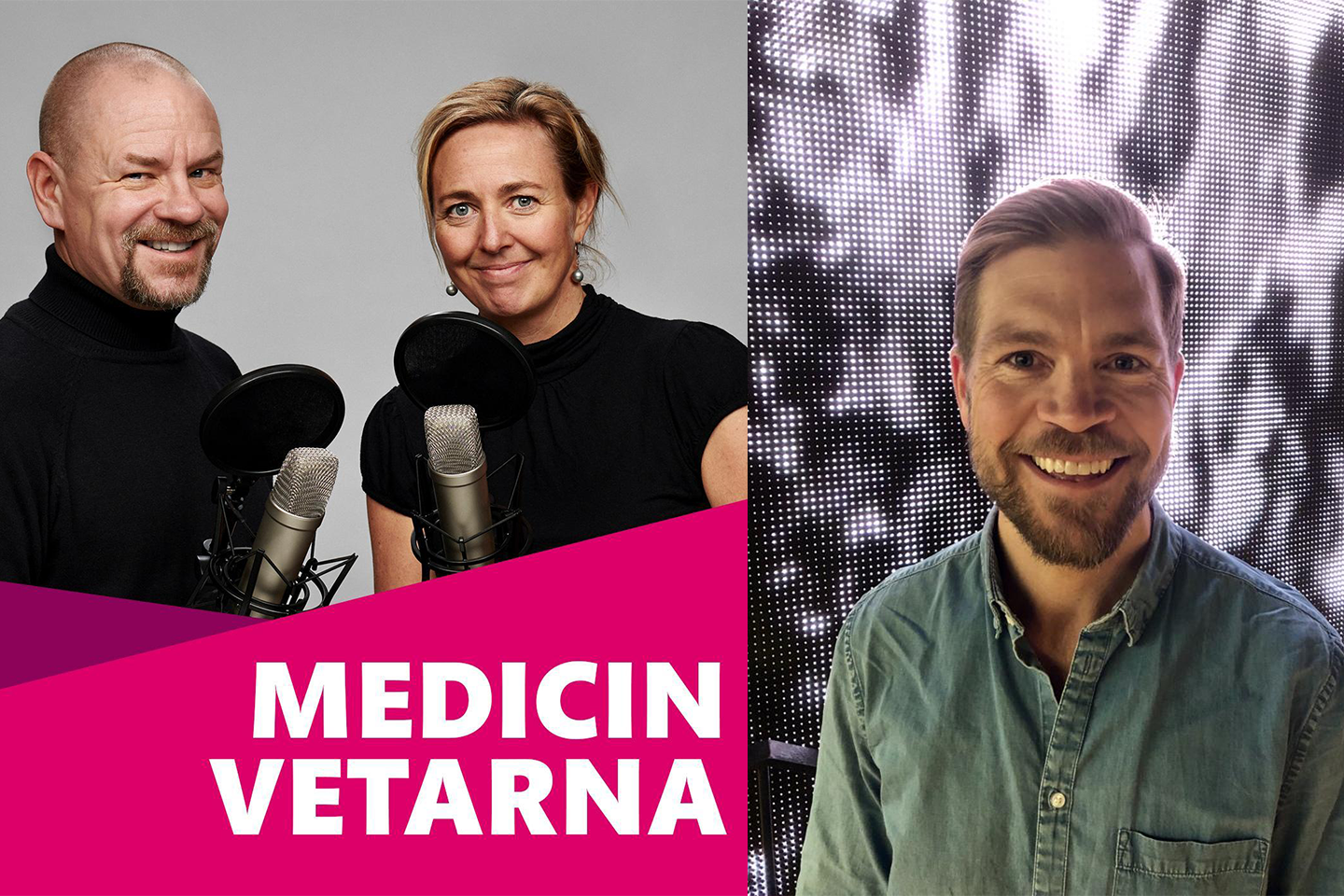 Rymdforskaren Lars Karlsson gästar podden Medicinvetarna