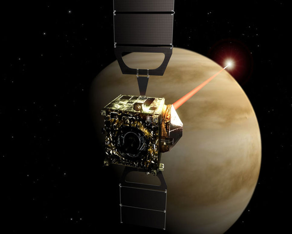 Animation av Venus Express