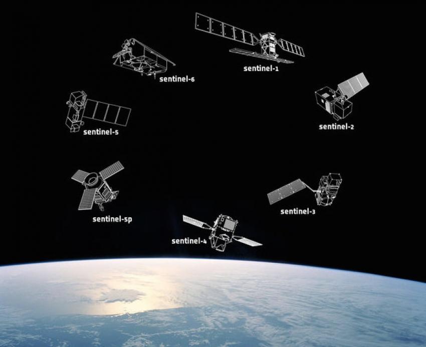 Sentinel-3 ingår i Copernicusprogrammet, som när det är fullt utbyggt ska bestå av sex satellitpar. Tillsammans ska de lära oss mer om vår miljö på jorden.