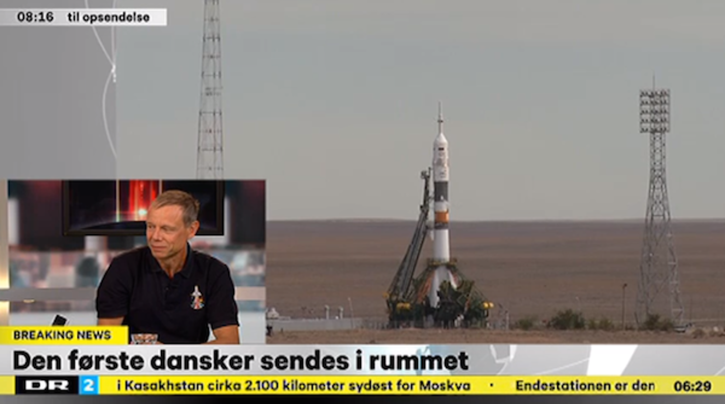 Fuglesangs direktrapport från raketuppsändningen