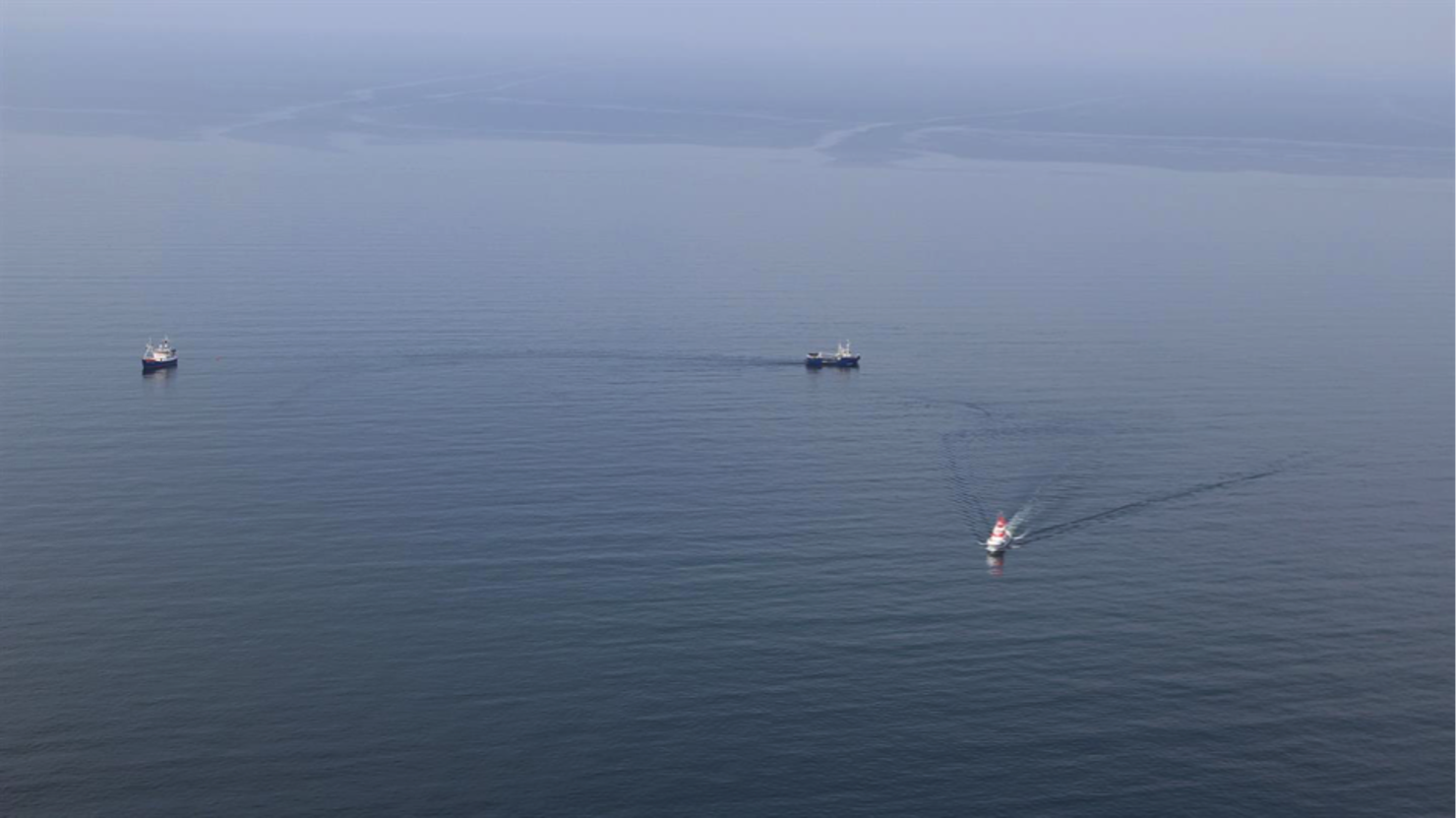 Här testas fartygen i Östersjön.