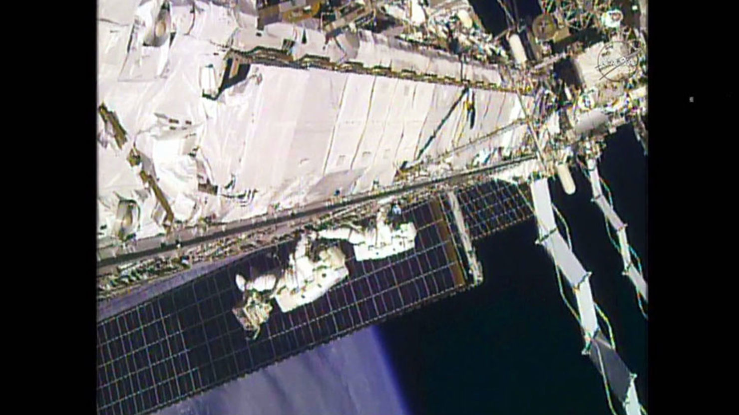 Rymdstationens kylsystem åter i full funktion