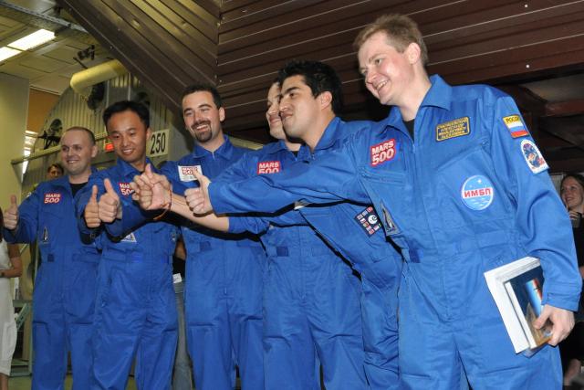 Mars 500 crew