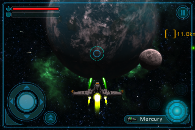 Galaxy on fire