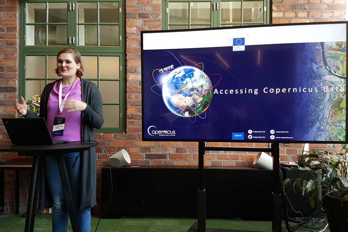 Rymdstyrelsen deltog i hackathon med Copernicusdata