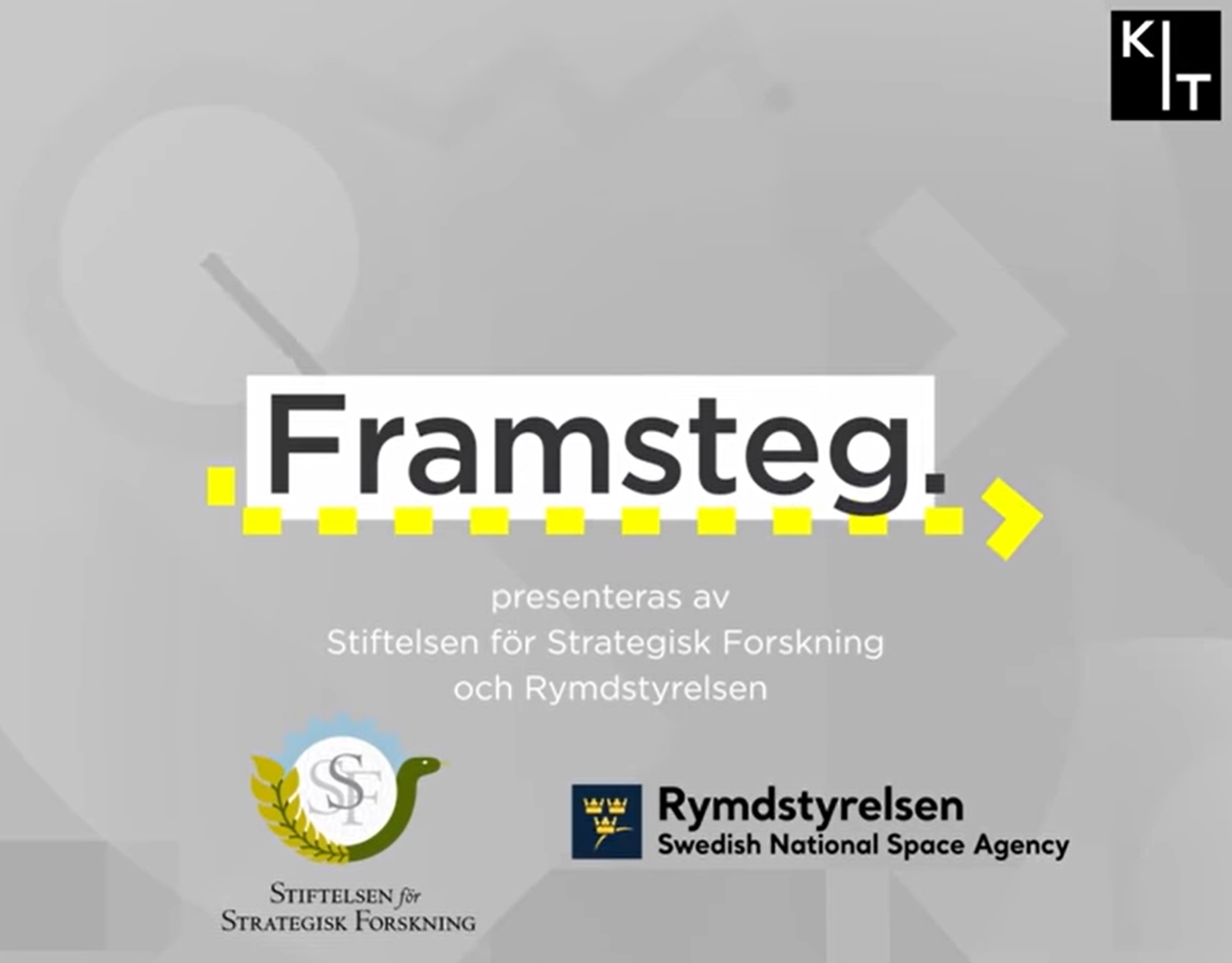 Framsteg i kort format