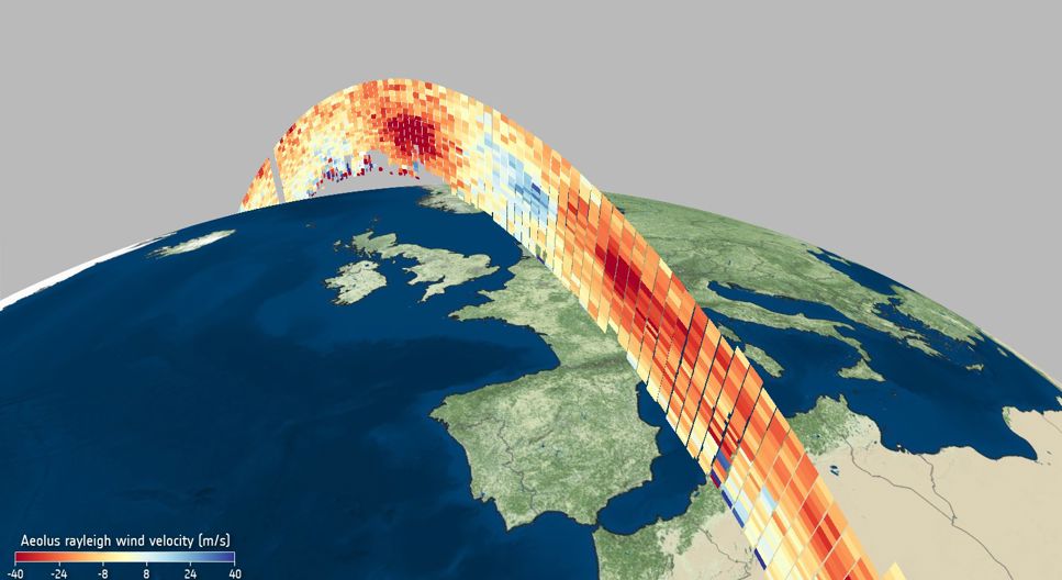 Aeolus data blir offentlig