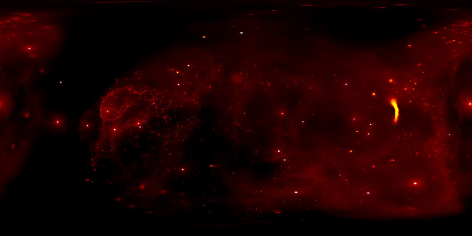 Kika in i Vintergatans centrum med röntgenteleskop
