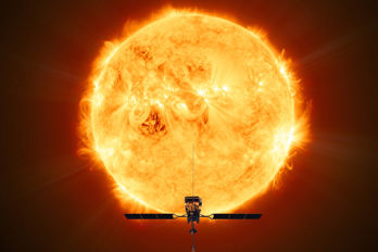 Illustration av Solar Orbiter