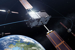 Galileo-1.jpg Galileo består idag av 4 satelliter som skickades upp under 2011 och 2012, men när det är helt färdigt kommer det bestå av totalt 30 satelliter. Källa: ESA – P. Carril.