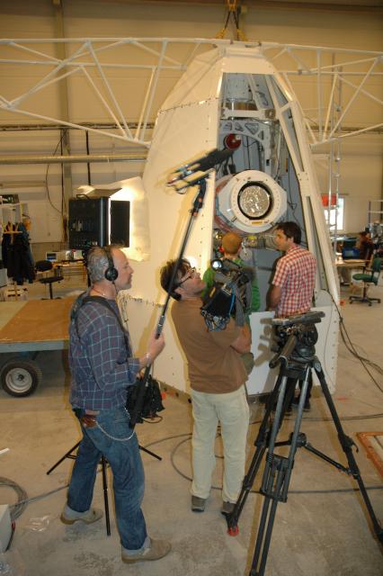 A BBC film crew visit PoGOLite.