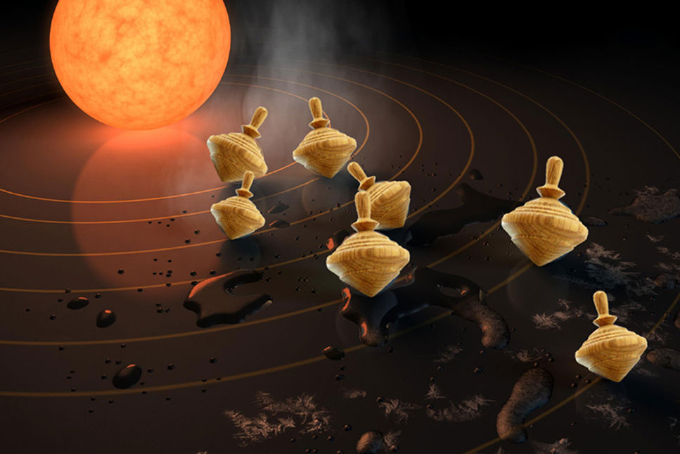 Ny upptäckt förklarar exoplaneternas udda omloppsbanor