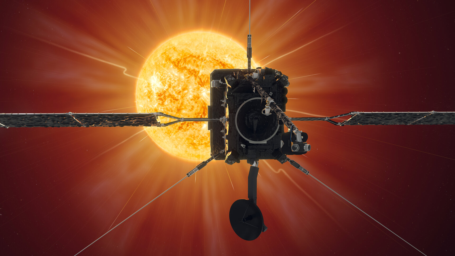 Solar Orbiter närmar sig solen