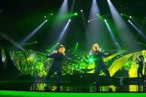 Montenegros rymdinspirerade låt gick inte vidare i Eurovision Song Contest