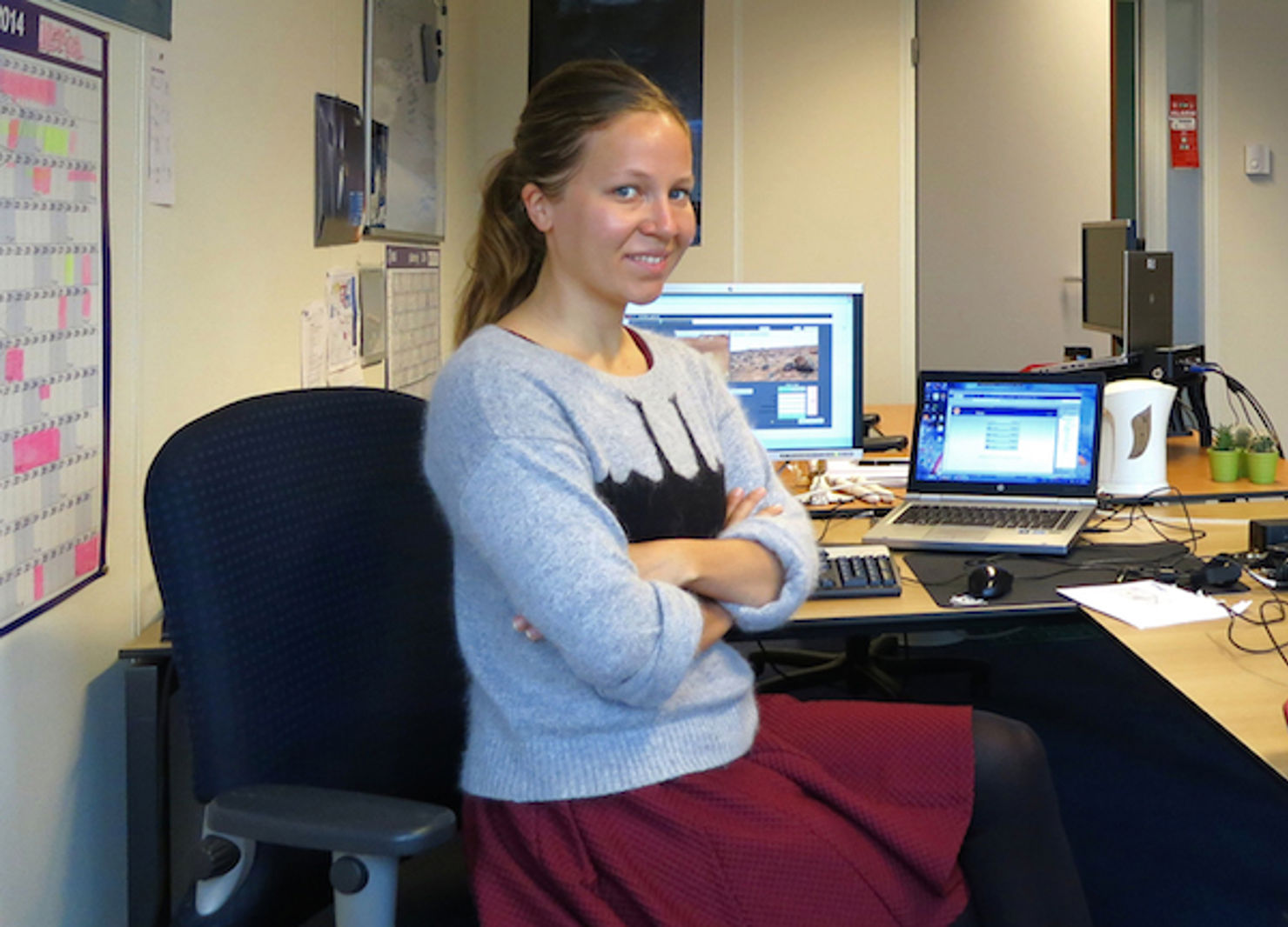 Svenska Marinas arbete med rymdrobotarna