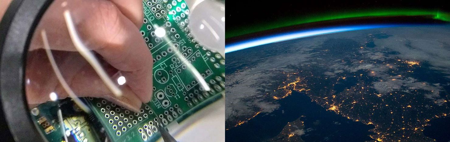 Rymden i klassrummet med Cansat Sverige