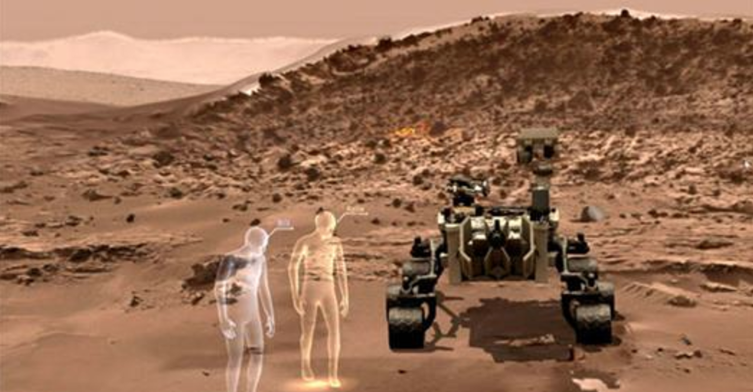 Upplev planeten Mars utan att lämna jorden