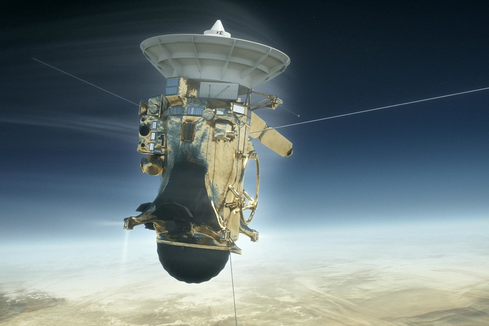 Cassinis upptäckt innan kraschen på Saturnus