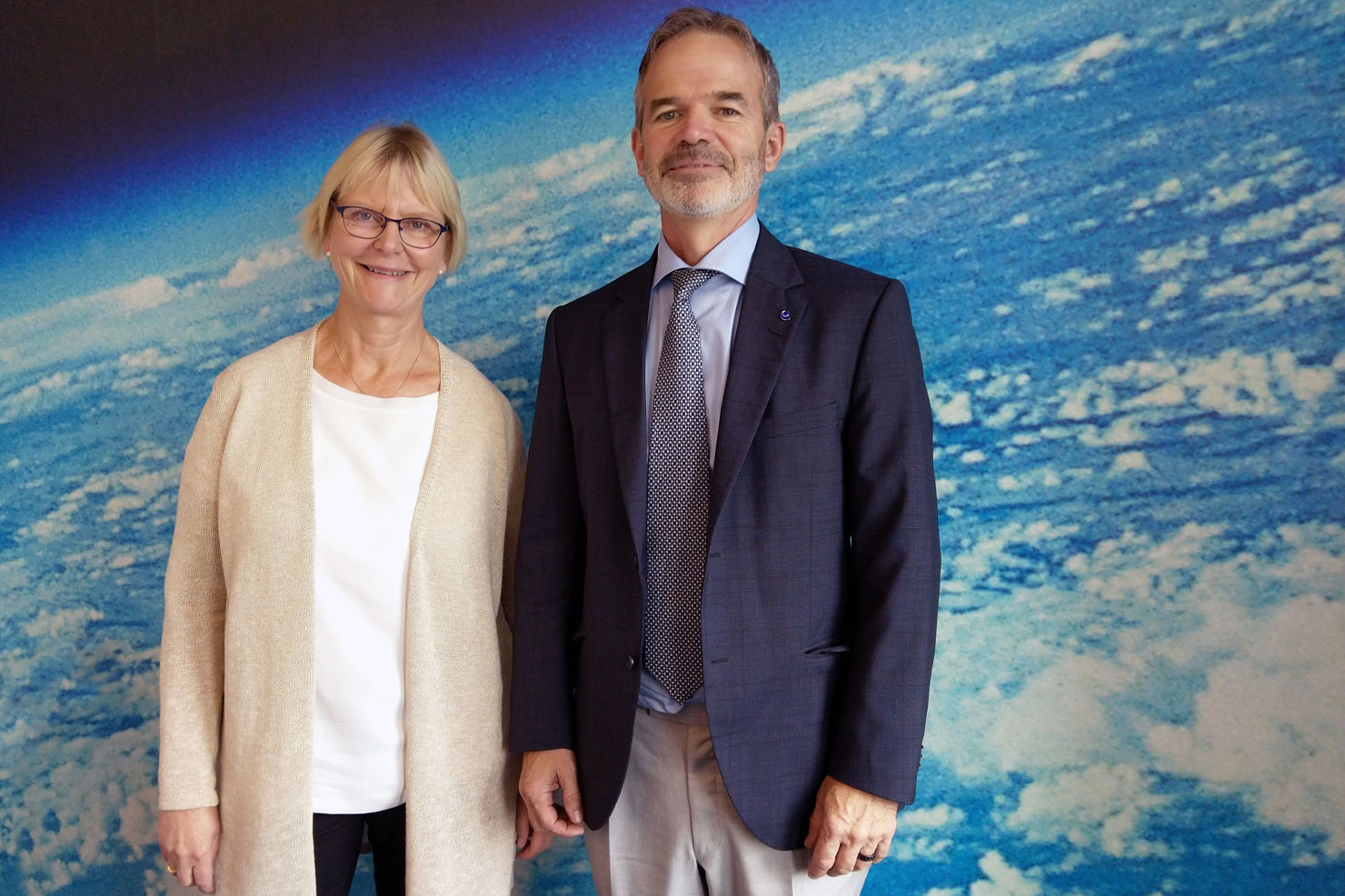 Norkst besök final.jpg Norsk Romsenter på besök hos Rymdstyrelsen