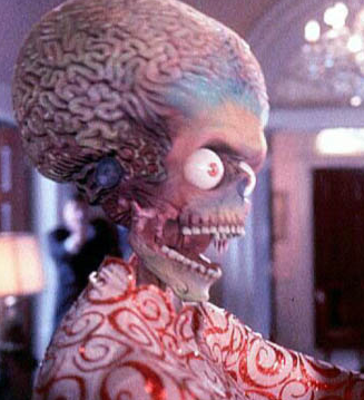 Marsian från mars attacks!