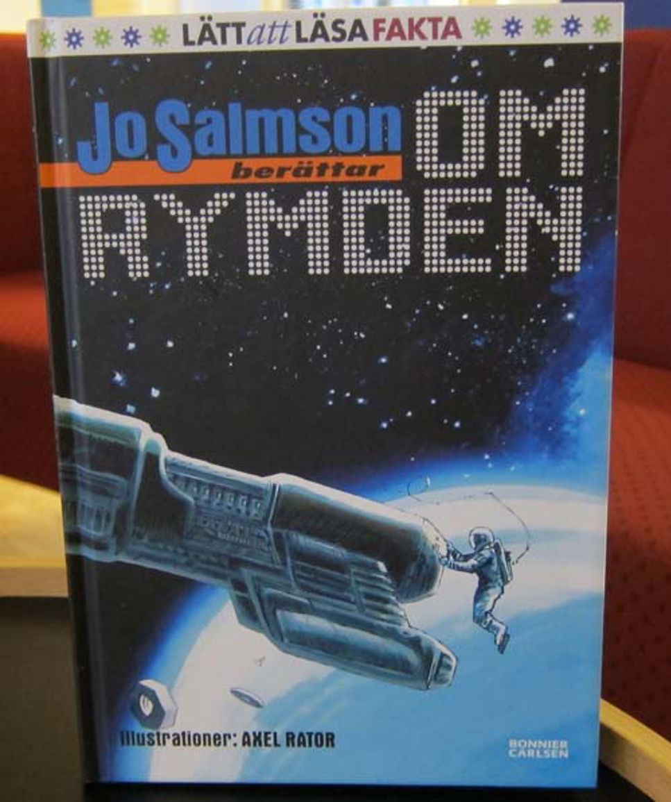 Ny barnbok om rymden
