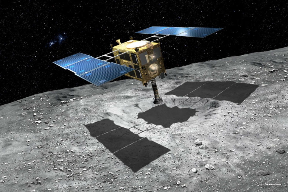 Nya upptäckter av Hayabusa2 hjälper oss leta liv i rymden