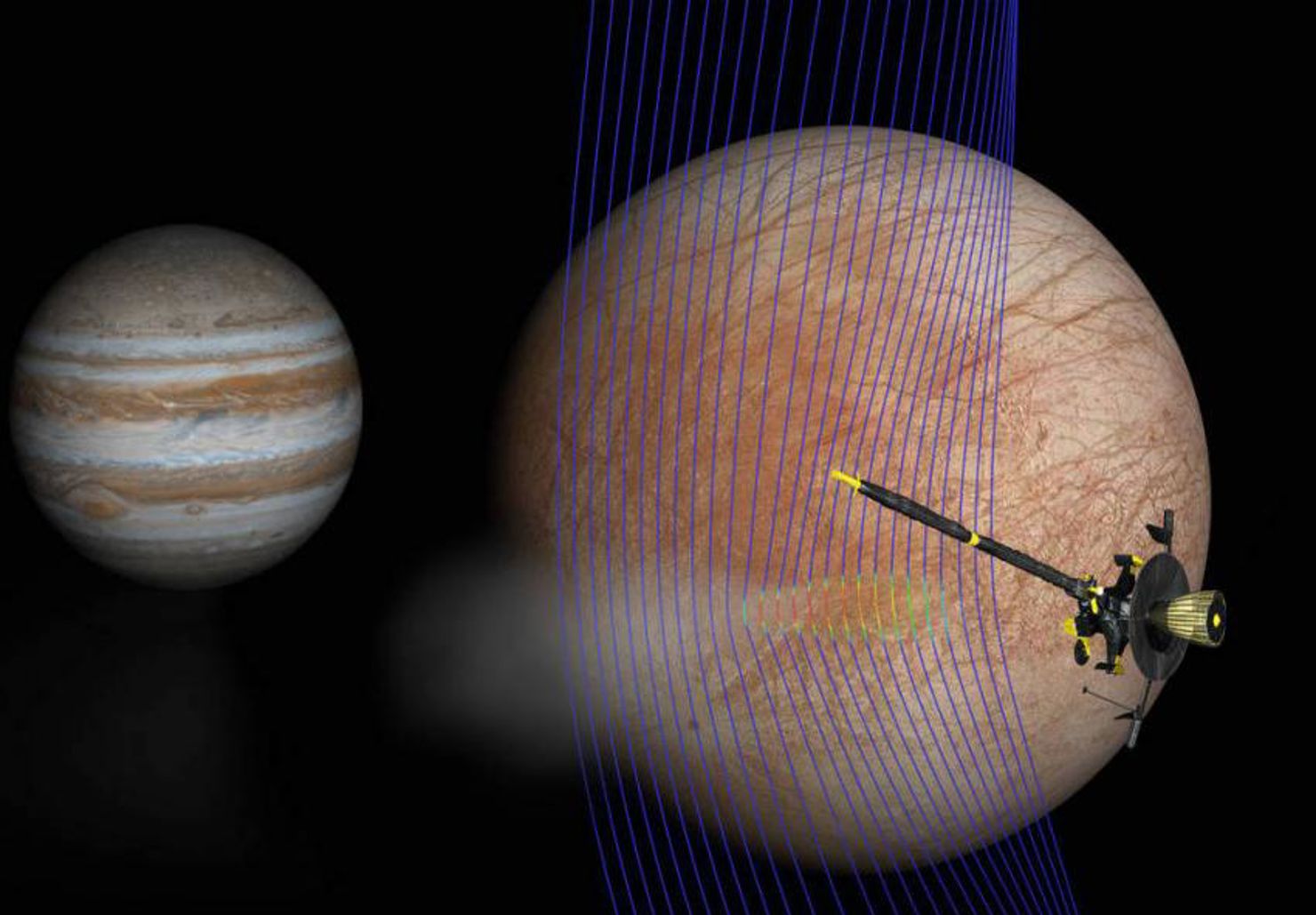 Finns det förutsättningar för liv på Jupiters måne Europa?