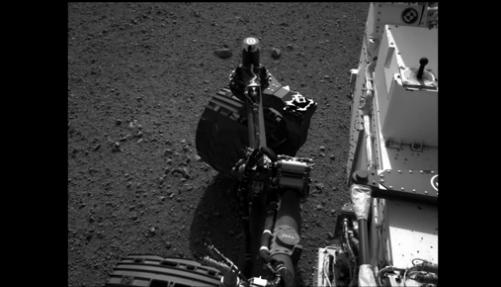 Curiosity rullar på Mars