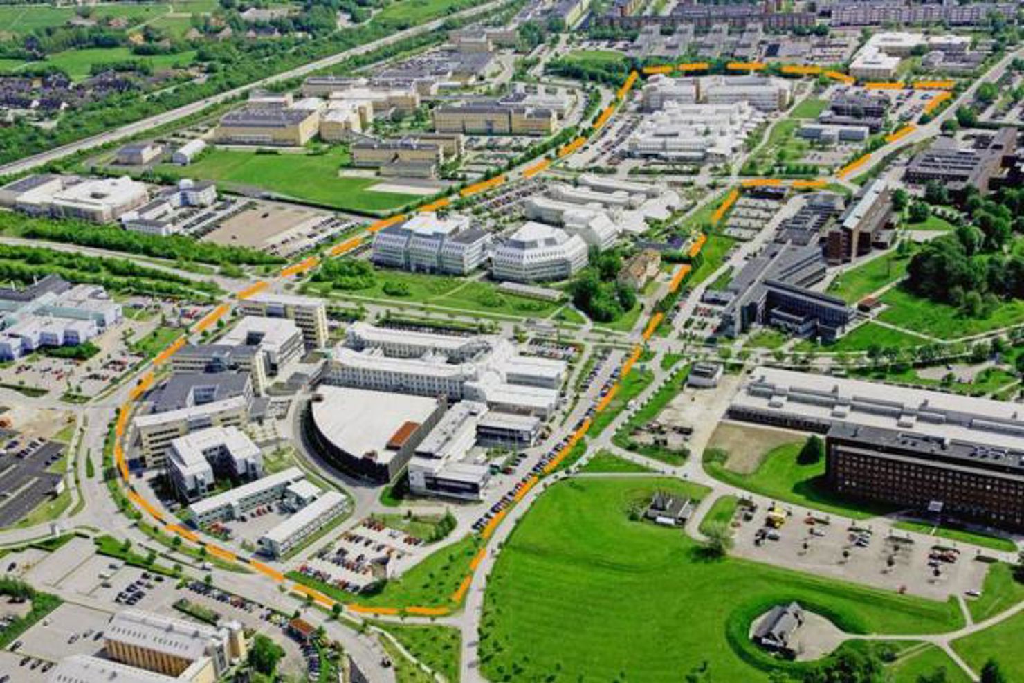 Hit, till Ideon Science Park, kommer ESAs patrull idag.