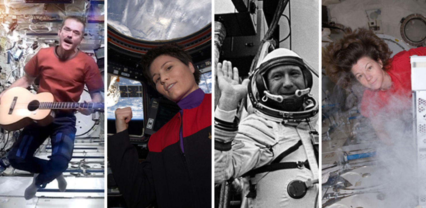 Lär känna astronauterna som besöker Sverige