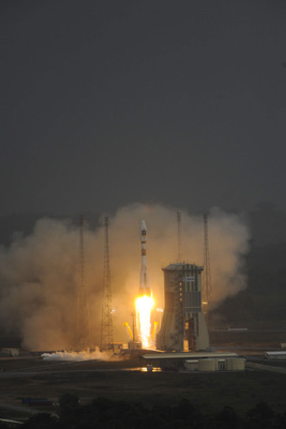 Uppsändningar av Souyoz och Galileo satelliterna.