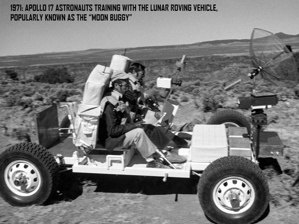 Återupptäckta bilder på tränande astronauter