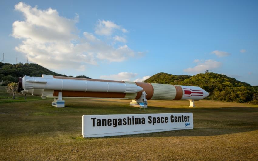 Satelliten Global Precipitation Measurement (GMP) Core Observatory skickas upp från Tanegashima Space Center i Japan. Källa: NASA/Bill Ingalls.