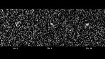Asteroid i teleskop