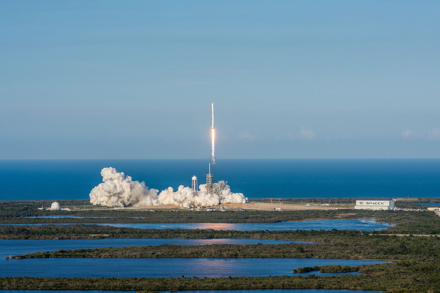 SpaceX först med att flyga återanvänd raket till omloppsbana