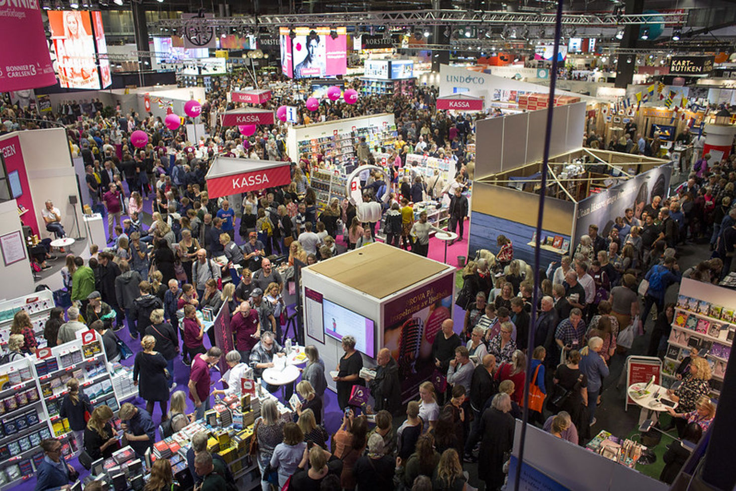 Rymdstyrelsen på Bokmässan