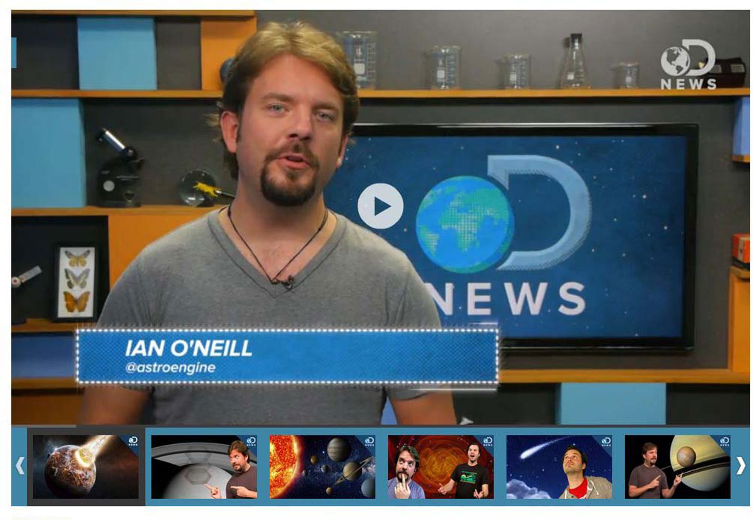 Skärmklipp från Discovery News