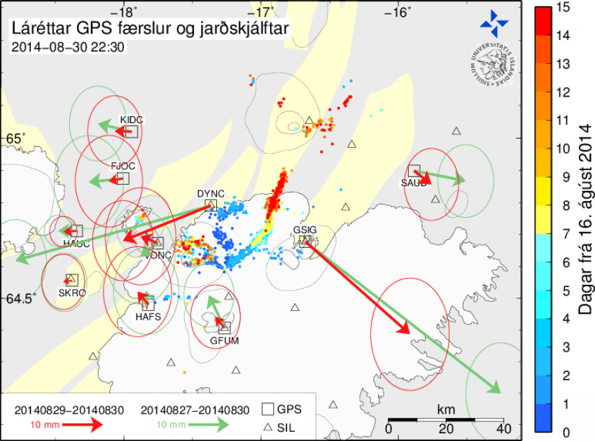 Vulkanen Bardarbunga på Island