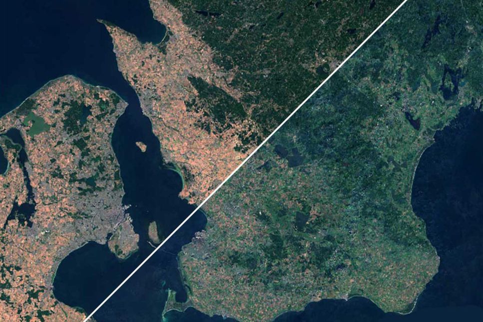 Så ser Sverige ut efter torkan