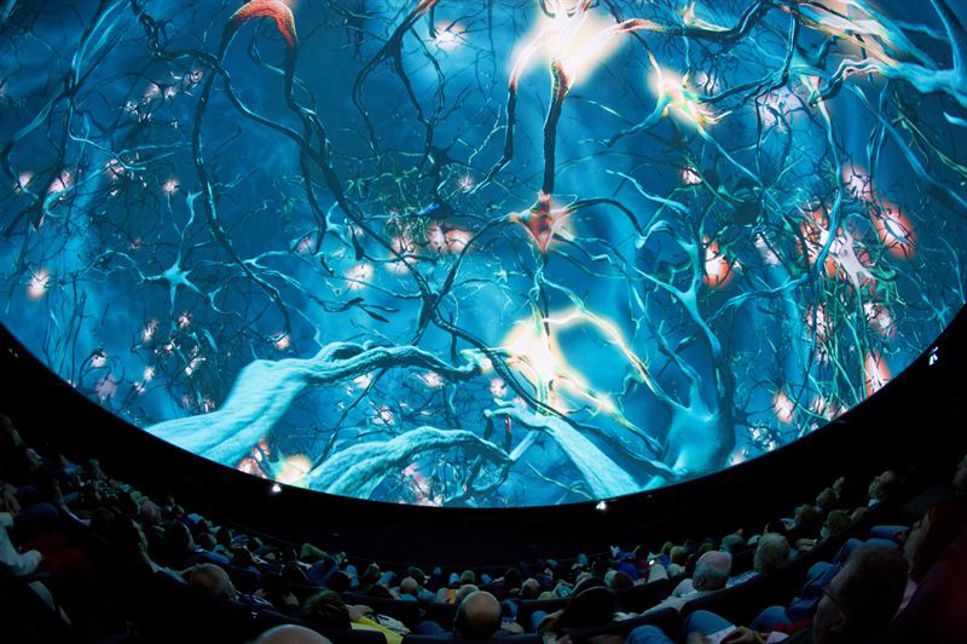 Domteatern på Visualiseringscenter C i Norrköping. 