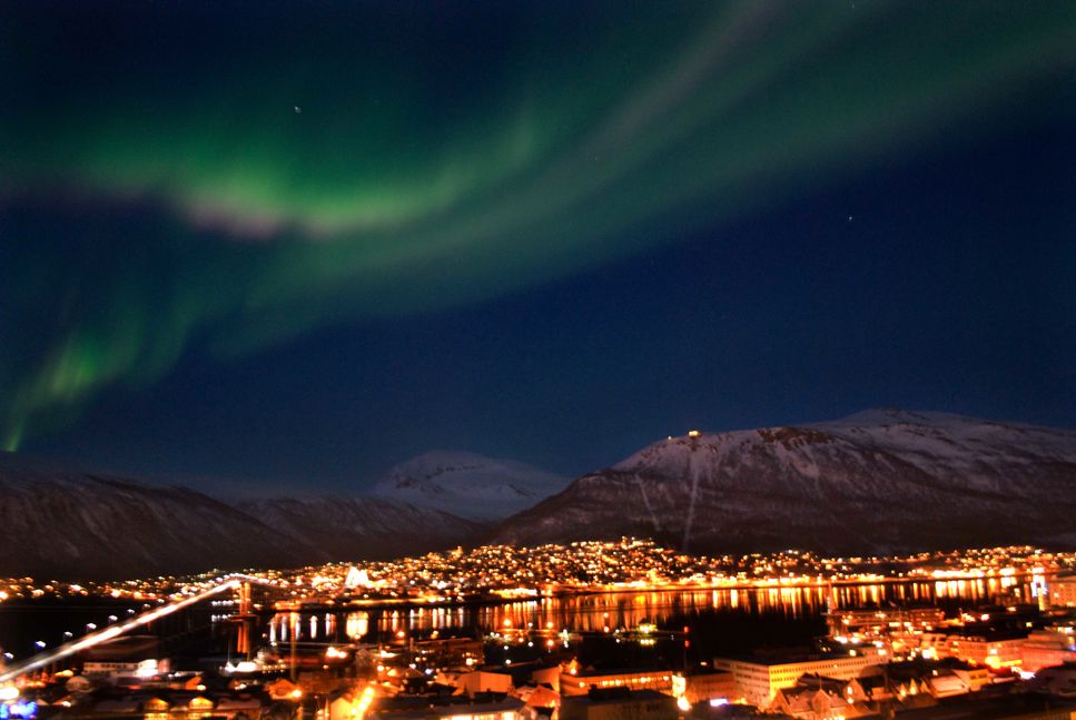 Åk till Tromsø på norrskensresa