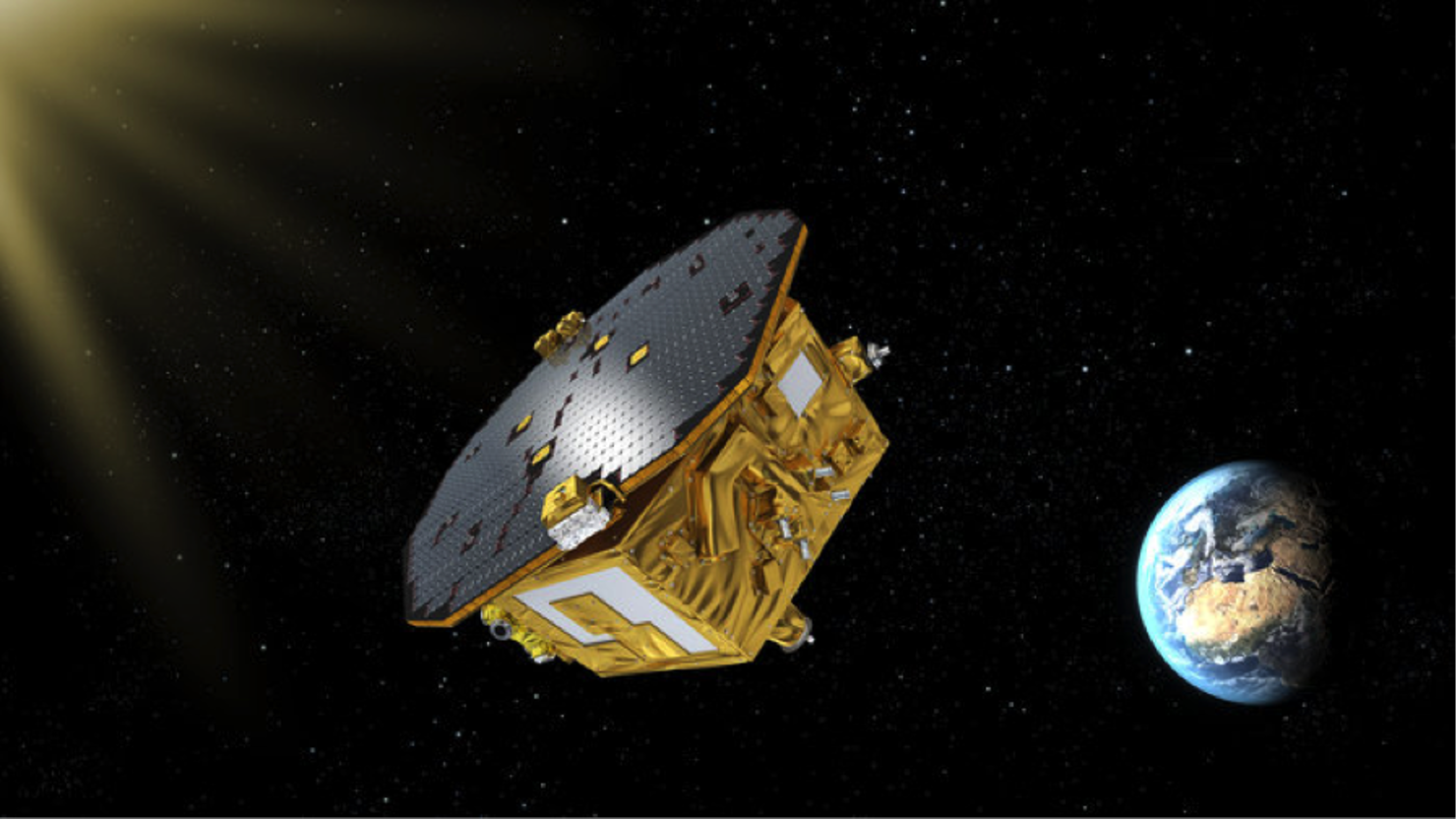 Rymdsonden Lisa Pathfinder skickades upp i rymden för att leta efter de svårfunna gravitationsvågorna.