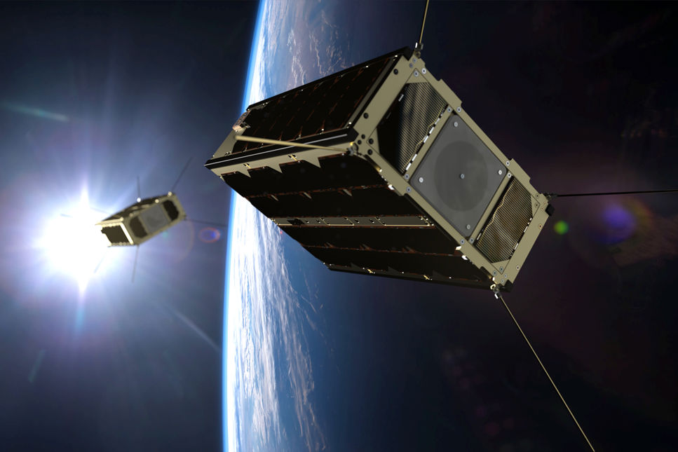 Lyckade tester av tvillingsatelliterna GomX-4B