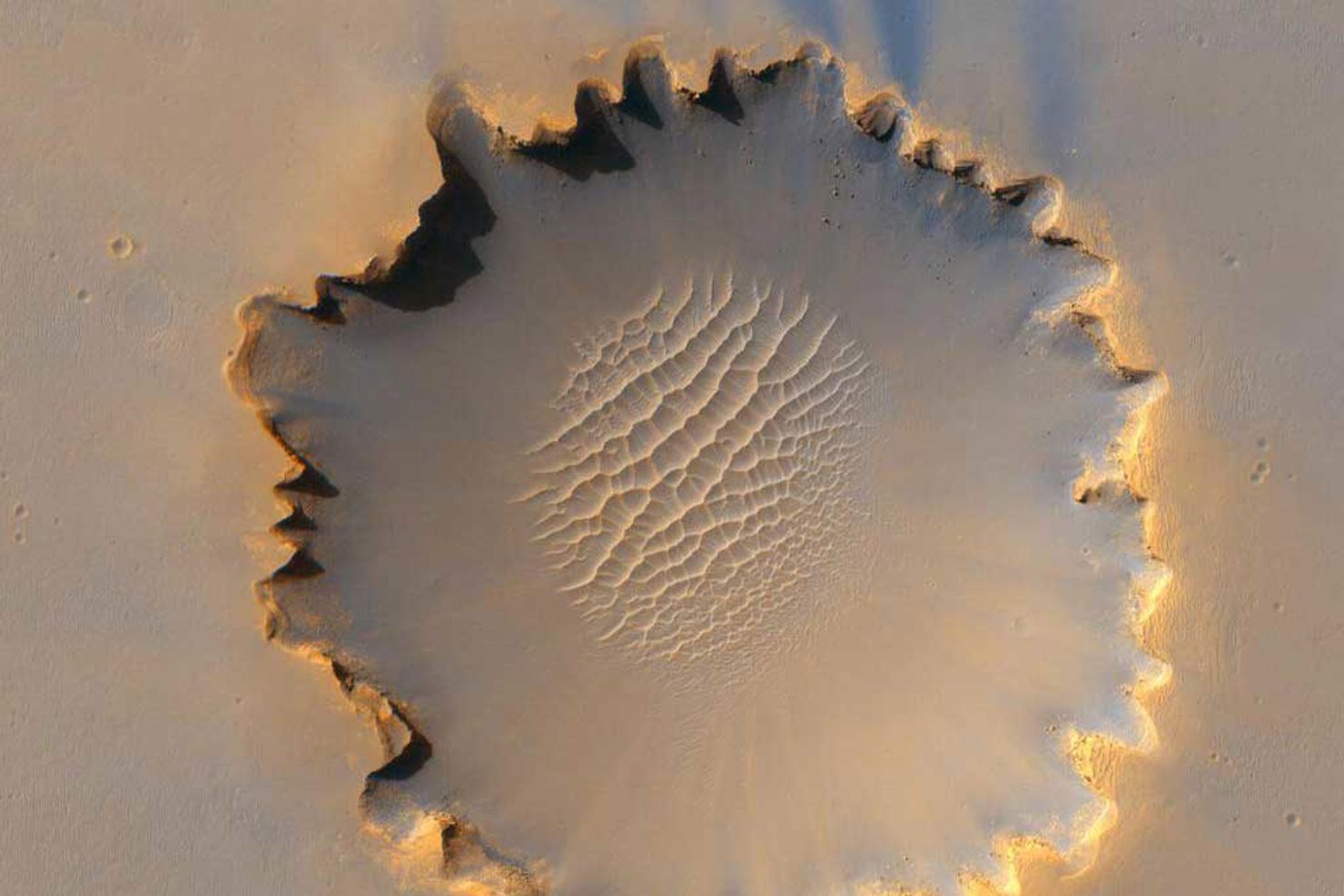 Dagens bild: En sandstrand på Mars