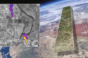 Metan från satellit.png Bild från en informationsfilm om hur man kan se metanutsläpp med hjälp av satellit