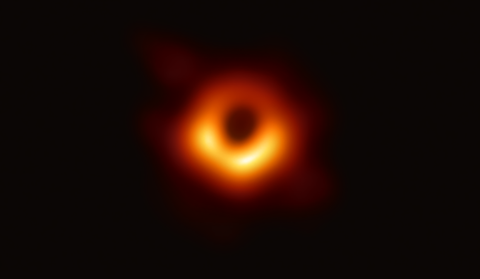 Chalmersforskare vinner pris för bild på svart hål